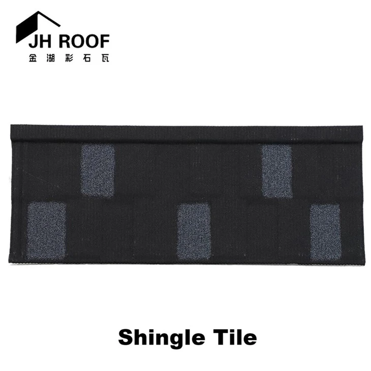 Decoration Color Coated Stone Metal Roof Tiles