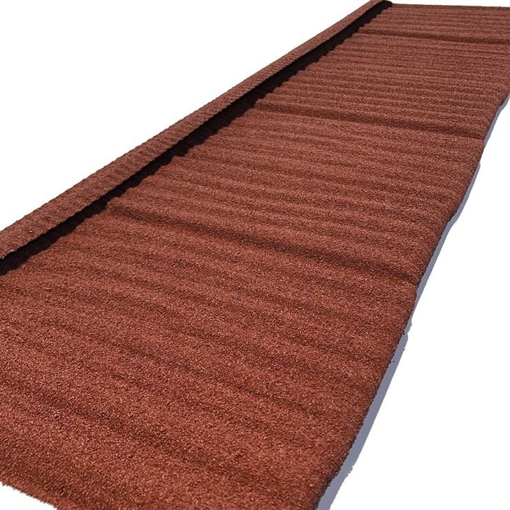 Galvanized Zinc Stone Coated Metal Steel Sheet Interlocking Roof Roofing Tile For Sell