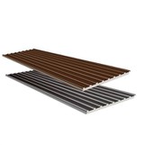 Aliatge d'alumini aïllat grans panells de paret per a la sala de sol al balcó de la fàbrica de la Xina